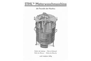 1932: Stihl mosógépek