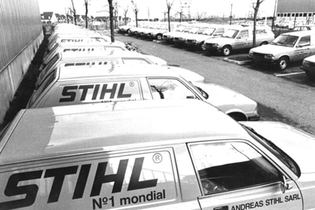 1980: Indul a STIHL Franciaországban